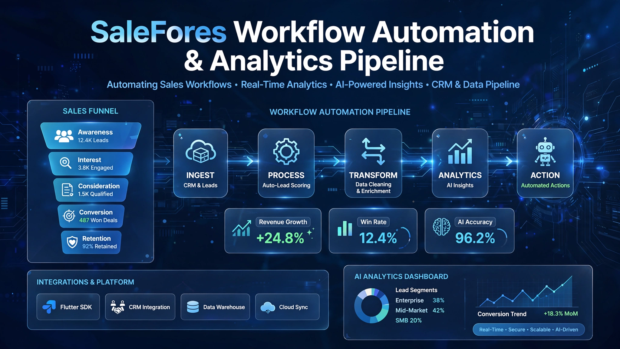 Salesforce Workflow Automation and CRM Enhancement