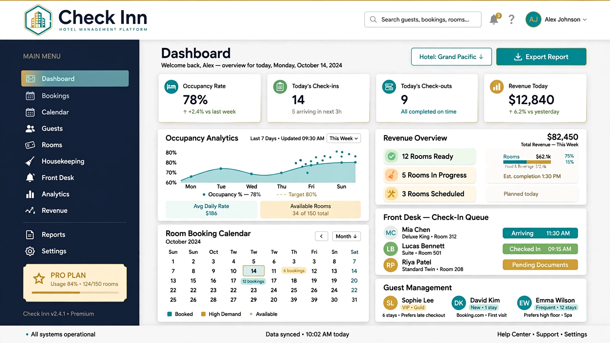 Check Inn - Hotel Management System