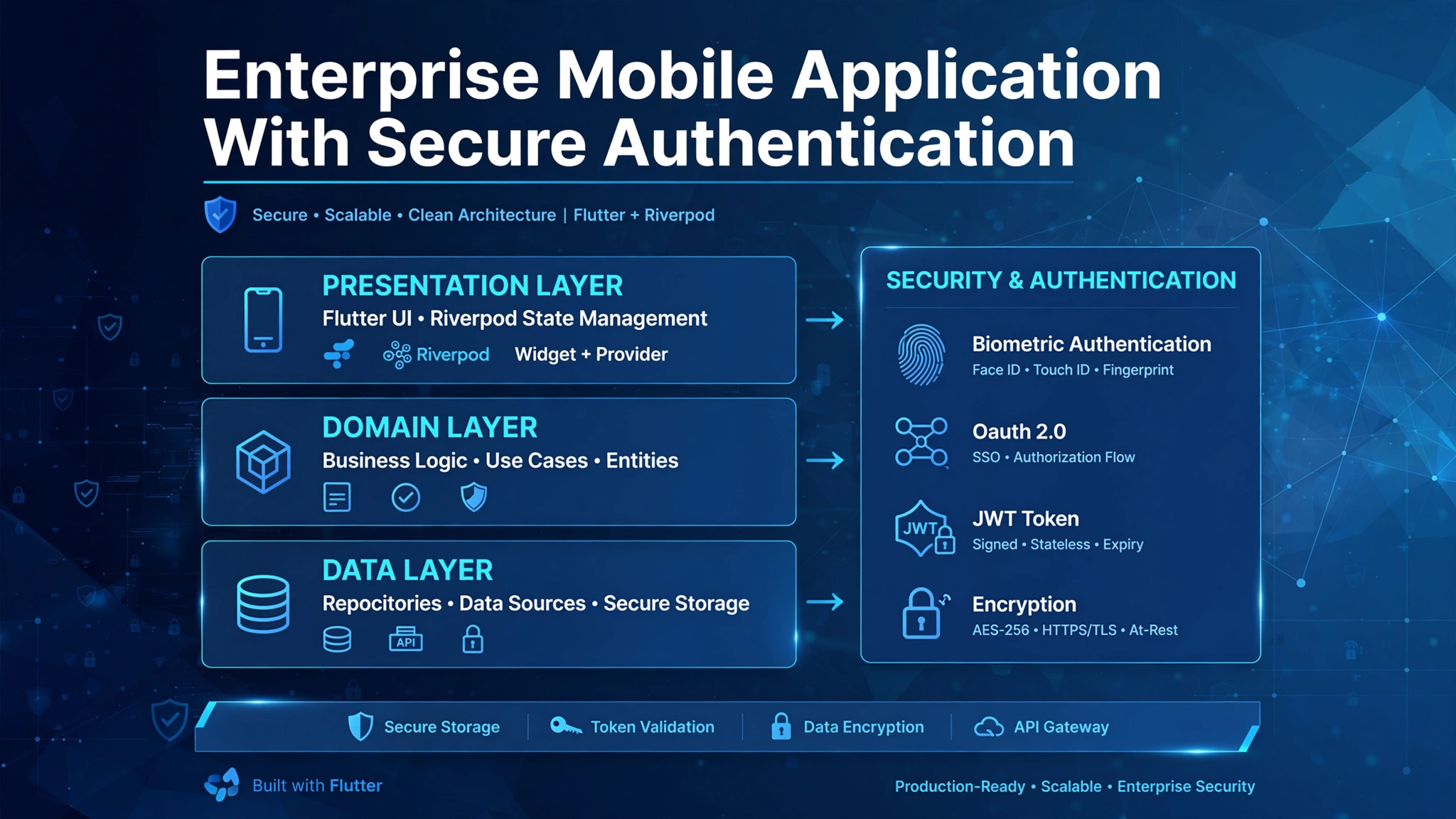 Enterprise Mobile Application with Secure Authentication