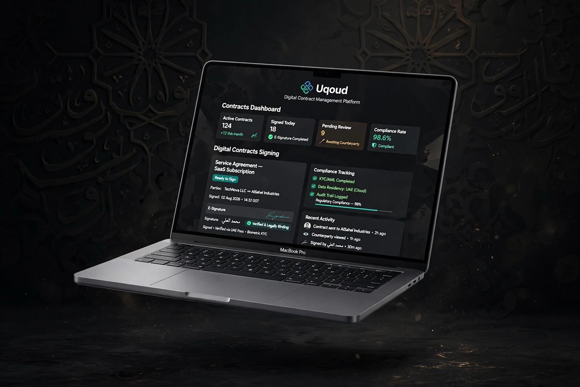 Uqoud - Digital Contract Management Platform